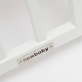 Pătuț New Baby Lilly cu sertar, alb