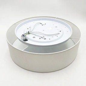 Plafonieră SIRJA PLISADO, 4xE27/15W/230V, Ø 45 cm, albă