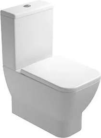 Vas WC pe pardoseala Gala Emma Square Rimless BTW alb lucios