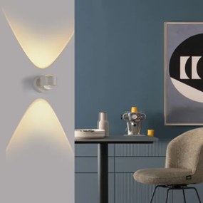 Schöner Wohnen CHIA 19331-39 - Aplică de perete LED 2xLED/2W/230V, gri