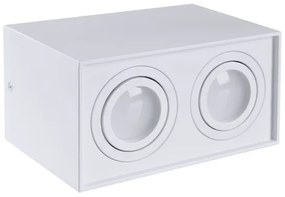 Lampă spot HADAR Q2 2xGU10/10W/230V alb