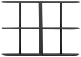 Raft negru etajat 80 cm Vicente – Bloomingville