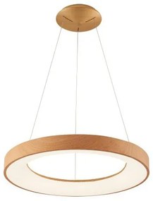 Lustra LED suspendata design circular SANTANA 38 3000K WO