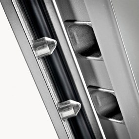 Usa metalica de intrare placata cu MDF Dierre SPARTA 8 - Antiefractie ST, Alb