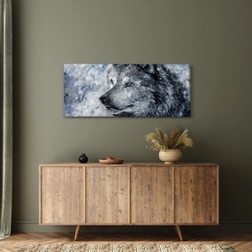 Tablou - Lupul din desene animate (120x50 cm)