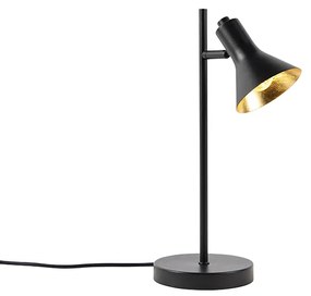 Lampă de masă modernă neagră cu auriu cu 1 lumină - Magno