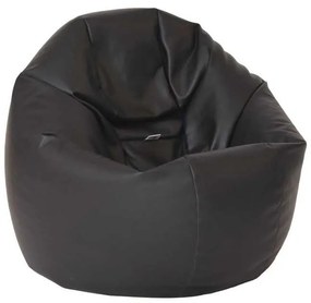 Fotoliu Relaxo XL , Material Piele ecologica - Negru