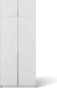 Dulap Bregma II Hinged with Top Extension – 100x58x250 cm – Alb – Bregma II Hinged Dulap with Top Extension – Varianta 2