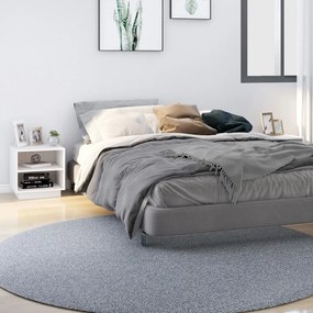vidaXL Noptiere, 2 buc., alb, 40x34x40 cm, lemn masiv de pin