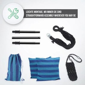 MIADOMODO Balansoar suspendat, albastru