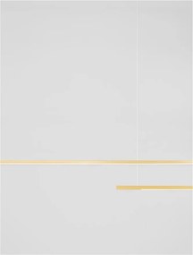 Lustra suspendata LED design liniar BRILLIA 40W, NVL-9060282