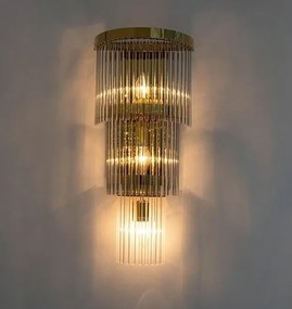 Aplica de perete design decorativ Cascada auriu