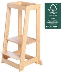 Turn de învățare în culoare naturală din bambus – Roba