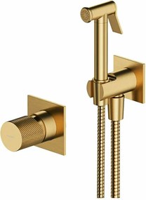 Dus igienic pentru montaj ascuns Omnires Contour auriu periat