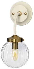 Aplică COSMOS 1xE14/60W/230V albă/alamă Elstead