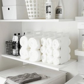 Suporturi pentru prosoape albe 2 buc. din metal Tower – YAMAZAKI