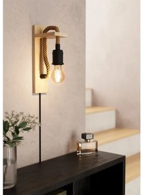 Eglo 43197 - Aplică perete RAMPSIDE 1xE27/28W/230V