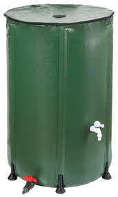 Rezervor 500 L cu robinet pentru apa de ploaie, pliabil