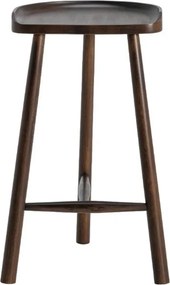 Scaun lemn masiv înalt Heritage, 32 × 39 × 71 cm