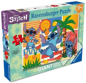 PUZZLE MARE DE PODEA DISNEY STITCH 24 PIESE - RAVENSBURGER (RVSPC04213)