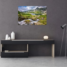 Tablou - Vedere la Muntele Rila (90x60 cm)