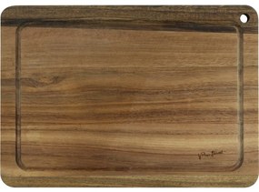 Placă de tăiat din acacia Lamart LT2145, 28 x 20cm