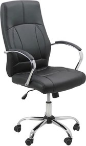 Scaun de birou din piele sintetică OFF 331 negru