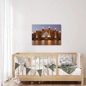 Tablou construcției în Dubai (70x50 cm)