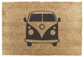 Covoraș de intrare din fibre de nucă de cocos 40x60 cm Campervan – Artsy Doormats