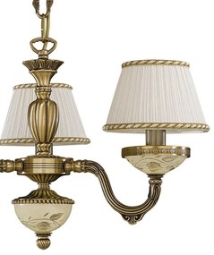 Candelabru din alama 3 brate design italian 6422