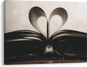 Tablou cu carte (70x50 cm)