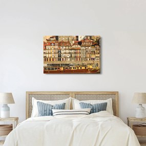 Tablou - Cartierul Waterfront, Portugalia (90x60 cm)