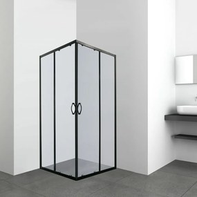 Cabină de duș pătrată TIARASQUARE90 fără cădiță 90x90x190