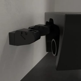 Villeroy & Boch 5614R0R7 - Vas WC suspendat SUBWAY ceramică/negru