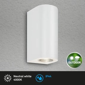 Aplică LED de exterior UP&DOWN 2xGU10/4,7W/230V IP44 Briloner 3648-026