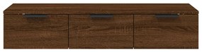 Dulap de perete, stejar maro, 102x30x20 cm, lemn compozit Stejar brun