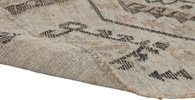 Covor kilim decorativ natural din iută și bumbac , "Kilim"