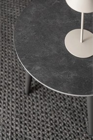 Set mobilier de grădină kaki/taupe din aluminiu pentru 2 persoane Millor – Bizzotto