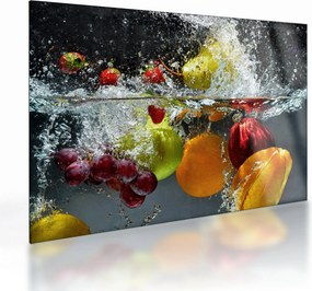 Tablou pe sticlă - Fructe (70x50 cm)