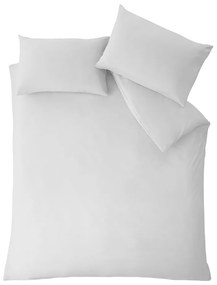 Lenjerie de pat albă pentru pat dublu 200x200 cm So Soft Easy Iron – Catherine Lansfield