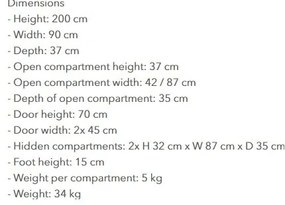 Bibliotecă crem din lemn de pin 90x200 cm Miller – WOOOD