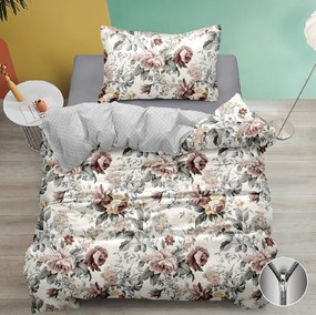 Lenjerie de pat din bumbac YORANA colorata Dimensiune lenjerie de pat: 70 x 90 cm | 140 x 200 cm