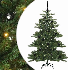 vidaXL Brad de Crăciun artificial cu ramuri articulare Verde 150 cm