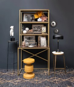 Masuta laterala, din metal, mustard Forms