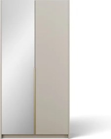 Dulap Alera II Hinged – cu oglindă – 100x58x204 cm – Cașmir – Alera II Hinged Dulap – Varianta 2