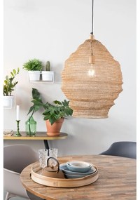 Lustră White Label Lena, ø 48 cm, auriu