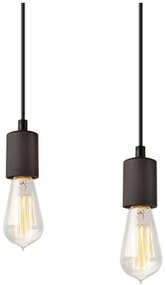 Lustră neagră Leon – LAMKUR