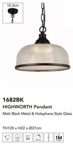 Lustra, Pendul design clasic Highworth