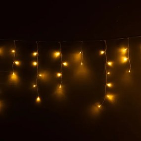 Brilagi - Ghirlandă luminoasă LED pentru exterior, 200 LED, 8 funcții, 13 m, IP44, alb cald