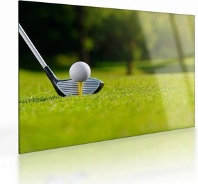 Tablou pe sticlă - Golf (70x50 cm)